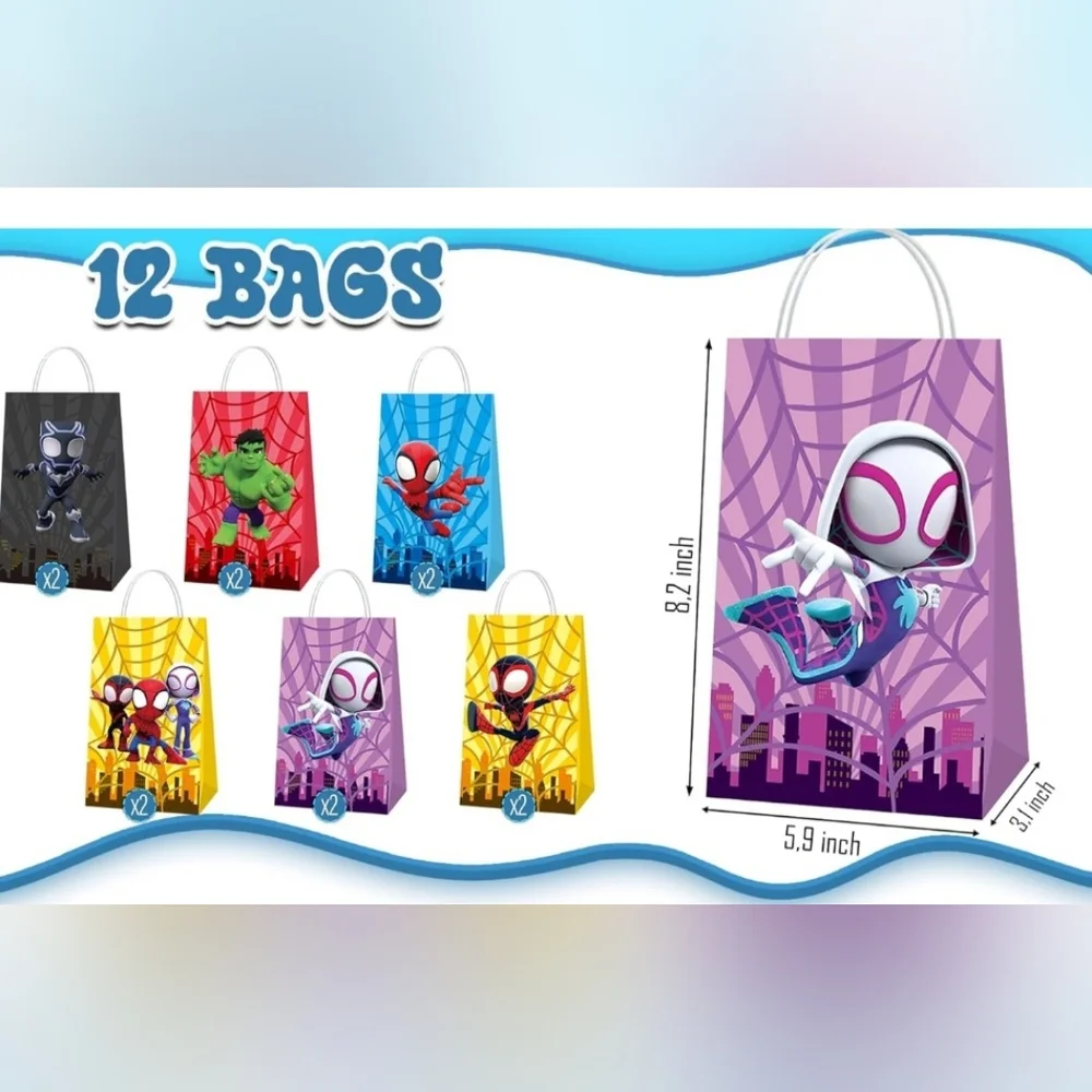 Spiderman and Friends Birthday Party Set